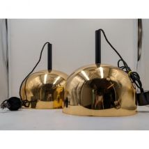 Paire de suspensions Gae Aulenti et Livio Castiglioni, Stilnovo