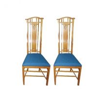 Lot de 2 chaises vintage Gallery années 60, Giorgetti