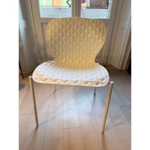 Chaise Lavenham blanche de Patricia Urquiola, DePadova