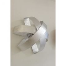 Plafonnier Ecliptika en aluminium (chrome), Knikerboker