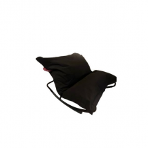 Fauteuil poire avec base à bascule en métal et toile, Fatboy