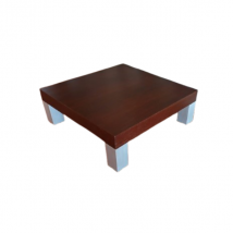 Table basse carrée Classic de Afra et Tobia Scarpa, Meritalia
