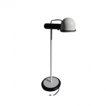 Lampe de table en métal (années 80), Fabbian