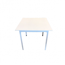 Table carrée Dot en métal et bois, Calligaris