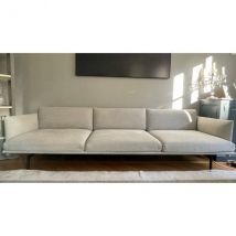 Canapé 3 places Outline en tissu (gris), Muuto