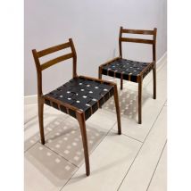 Paire de chaises Montina en chêne massif de Studio TiPi, Montina
