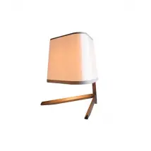 Lampe de table Couture TA en bronze, Contardi Lighting
