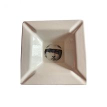 Cendrier en céramique vintage des années 70, Fornasetti