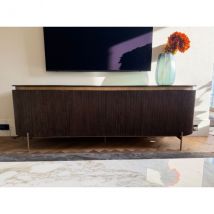 Buffet Hege en bois et bronze, Shake