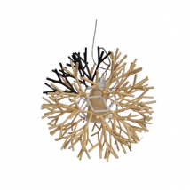 Suspension Coral noir/blanc, Pallucco