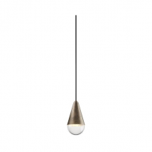Suspension Dew 289.01.FFT en fer et verre, Il Fanale