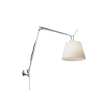 Applique murale Tolomeo Mega en parchemin de De Lucchi et Fassina, Artemide