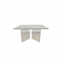 Table basse en verre, Fiam