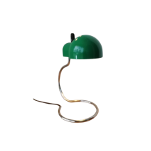 Lampe de table Minitopo verte Joe Colombo, Stilnovo