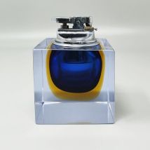 Briquet de table en verre sommerso de Murano par Poli (années 60), Seguso