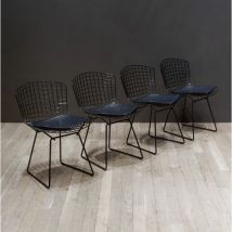 Lot de 4 chaises Bertoia par Harry Bertoia, Knoll