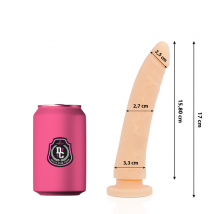 DELTA CLUB - TOYS DILDO NATÜRLICHES MEDIZINISCHES SILIKON 17 CM -O- 3 CM -