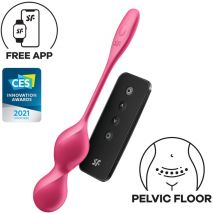 SATISFYER - LOVE BIRDS 2 VIBRIERENDE KEGEL-KUGELN + KOSTENLOSE APP - Gleitgel