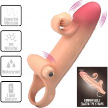 ROMANCE - VIBRIERENDE PENISHÜLLE NATUR - Sextoy