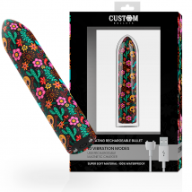 CUSTOM BULLETS - FLORAL RECHARGEABLE BULLET 10 INTENSITIES - Gleitgel