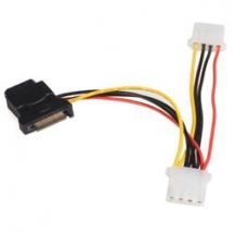 StarTech.com SATA to LP4 Power Cable Adapter with 2 Additional LP4