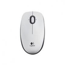 Logitech B100 Optical Mouse for Business White