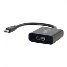 C2G 8in mDP M to HDMI F Active 3D 4K Blk