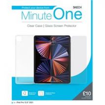 Minute One Clear Case and Screen Protector for iPad 12.9inch