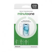 Minute One Case and Screen Protector for iPhone 16