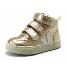 Veja Small V-10 Mid Goud VEJ17