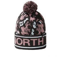 Czapka The North Face Ski Tuke Beanie 0A4SIEO3L1 - czarno-różowa