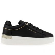 Buty Tommy Hilfiger Lux Metallic Cupsole FW0FW07030-BDS - czarne