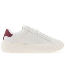 Buty Tommy Jeans TJW New Cupsole Leath LC EN0EN02273-YBL - białe