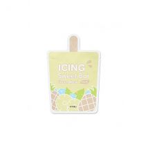 A'PIEU - Masque en tissu pour barre sucrée glacée - 27g - Pineapple
