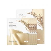 ANUA - Masque au collagène éclat Rice 70 - 4pièces