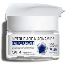 APLB - Crème pour le visage à l&#39;acide glycolique et à la niacinamide - 55ml