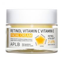 APLB - Crème pour le visage à la vitamine C et à la vitamine E au rétinol - 55ml