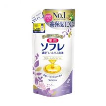 BATHCLIN - Recharge de liquide pour bain riche et humide Souffle médicamenteux - 400ml - White Floral