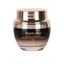 Farm Stay - Crème pour les yeux réparatrice des rides à base de cellules souches de raisin - 50 ml