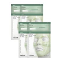 CELIMAX - Ji Woo Gae Cica PHA masque gel exfoliant en 2 étapes - 4pièces