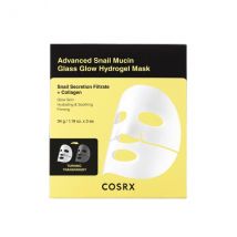 COSRX - Masque hydrogel Glass Glow à la mucine d&#39;escargot avancée - 3pièces