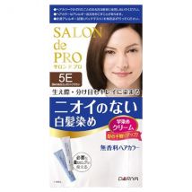 Dariya - Salon De Pro - Crème de couleur pour les cheveux - 1box - 5E Deep Elegant Brown