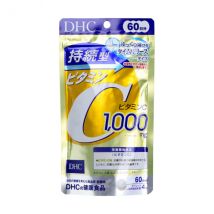 DHC - Vitamine C à libération prolongée, approvisionnement de 60 jours - 240 tablets