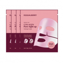 EQQUALBERRY - Masque hydrogel au collagène pour resserrer les pores - 4ea