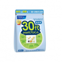 Fancl - Compléments alimentaires pour les hommes dans la trentaine - 30 packs