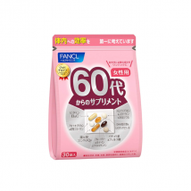Fancl - Compléments alimentaires pour les femmes de 60 ans et plus - 30 packs
