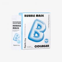 Farm Stay - Masque nettoyant visage au collagène et aux bulles - 5ml*20pièces