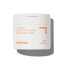 innisfree - Tampon éclaircissant aux enzymes de thé vert à la vitamine C - 60 Sheets / 170ml