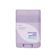 Isntree - Stick Solaire Léger Oignon Frais SPF50+ PA++++ - 22g