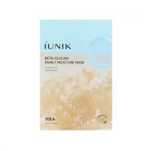 iUNIK - Masque hydratant à base de bêta-glucane - 10pièces